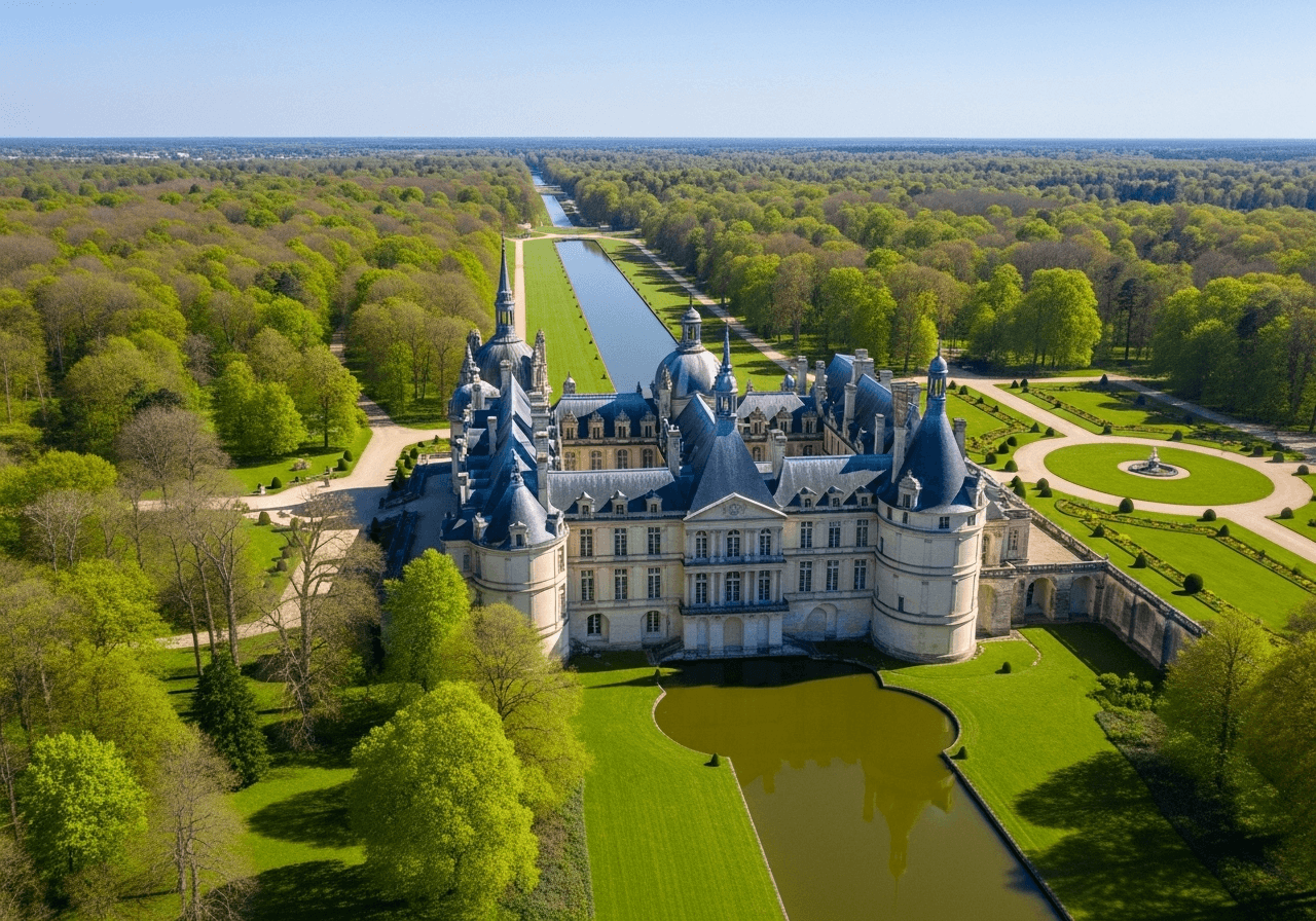 Chateau-de-Chantilly-oise Château de Chantilly